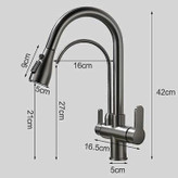 شیر ظرفشویی تصفیه دار بدون شیر جدا