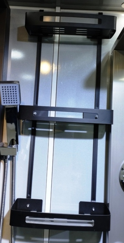 قفسه حمام دیواری 3 طبقه