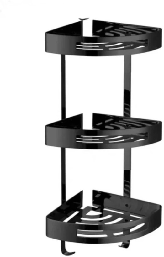 قفسه حمام سه طبقه مثلثی