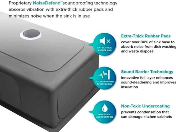 سینک ظرفشویی لاکچری 75 سانتی