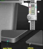 سینک ظرفشویی آبشاری 75 سانت HuaDiao