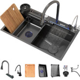 سینک آشپزخانه لاکچری 75 سانت