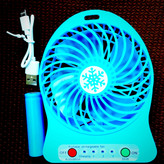 پنکه شارژی رومیزی کوچک