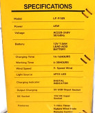 پنکه شارژی JEC AC/DC مناسب قطعی برق