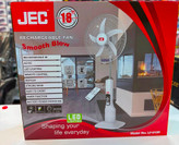 پنکه شارژی 18 اینچ JEC مدل LF-910R با نور LED