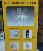 پنکه شارژی JEC با ریموت کنترل از راه دور