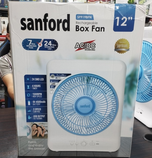 خرید پنکه شارژی سانفورد SF919BFN
