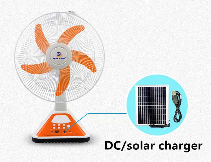 پنکه سولار با باتری داخلی