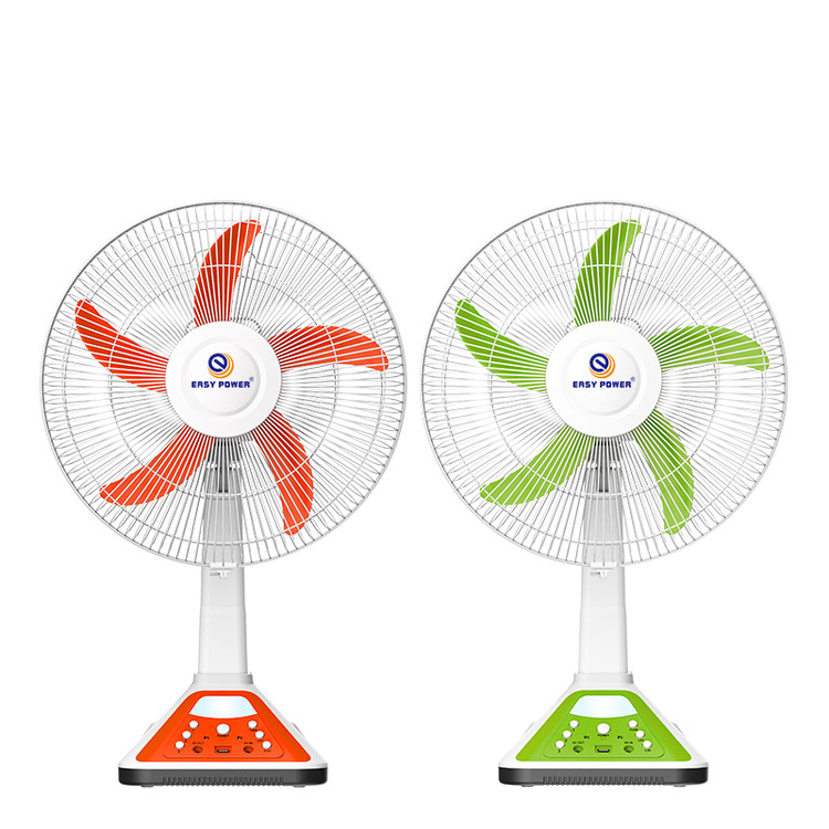 پنکه خورشیدی LED دار اضطراری