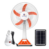 پنکه خورشیدی 16 اینچی EP-317A با نور LED