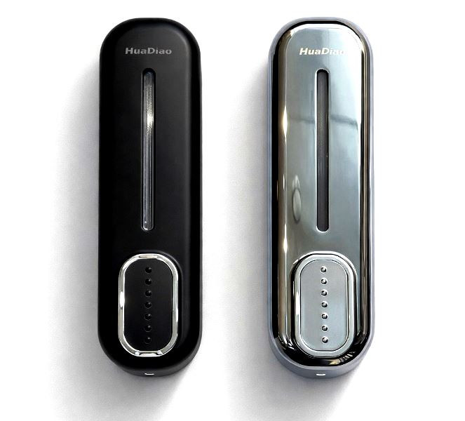 جا مایع هوادیائو مدل مدرن خاکستری و طلایی