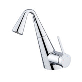 طراحی ارگونومیک و اهرم کنترل آسان دمای آب در شیر روشویی Hyshin.