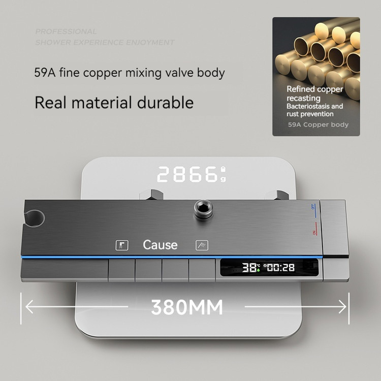 نمایشگر LCD دوش هوشمند