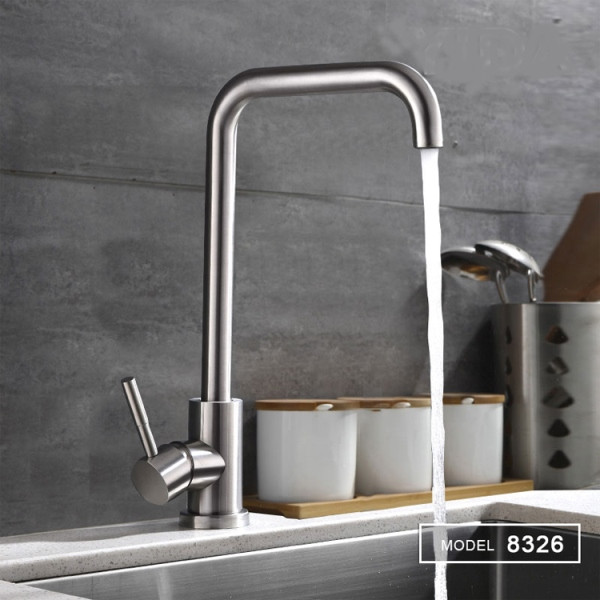 خرید شیر ظرفشویی کروم مات ارزان با کیفیت MAK