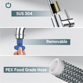 شیر ظرفشویی اقتصادی با پوشش کروم مات مقاوم