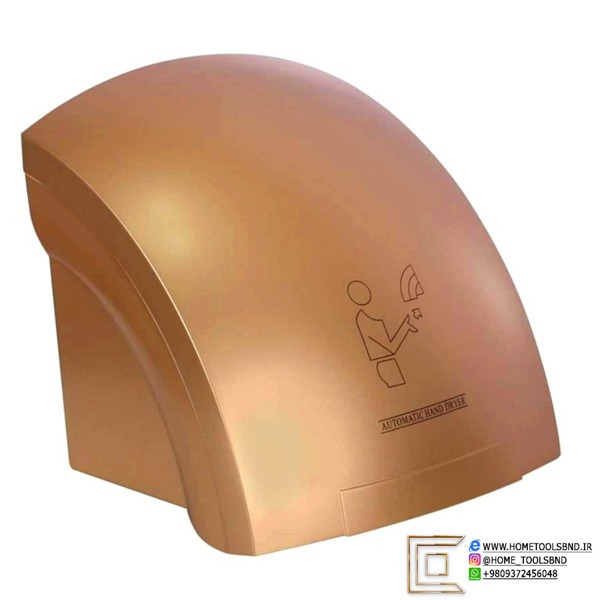 خروج هوای گرم و سرد از دستگاه دست خشککن دیواری