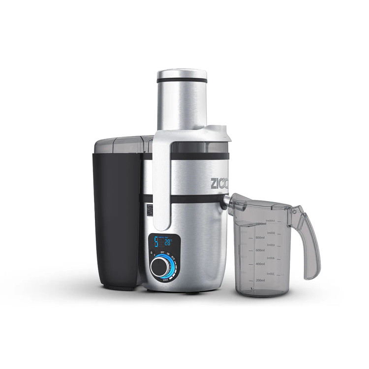 نمای کلی آبمیوه گیری ZICO ZC-4038 با بدنه استیل 18/10