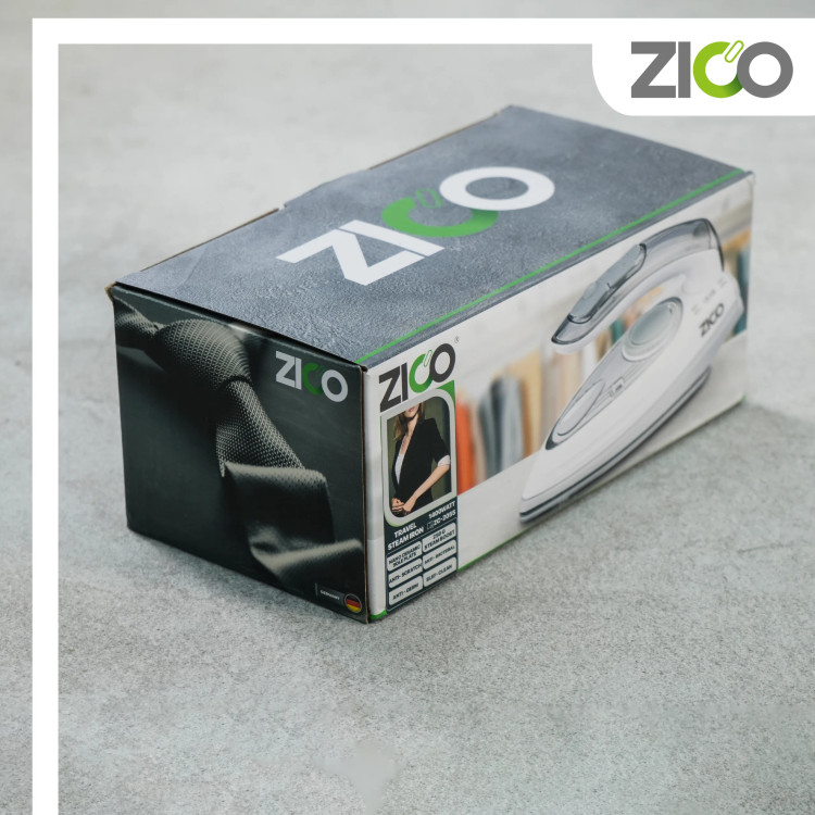 محتویات جعبه و لوازم جانبی اتو بخار زیکو مدل ZC-2055