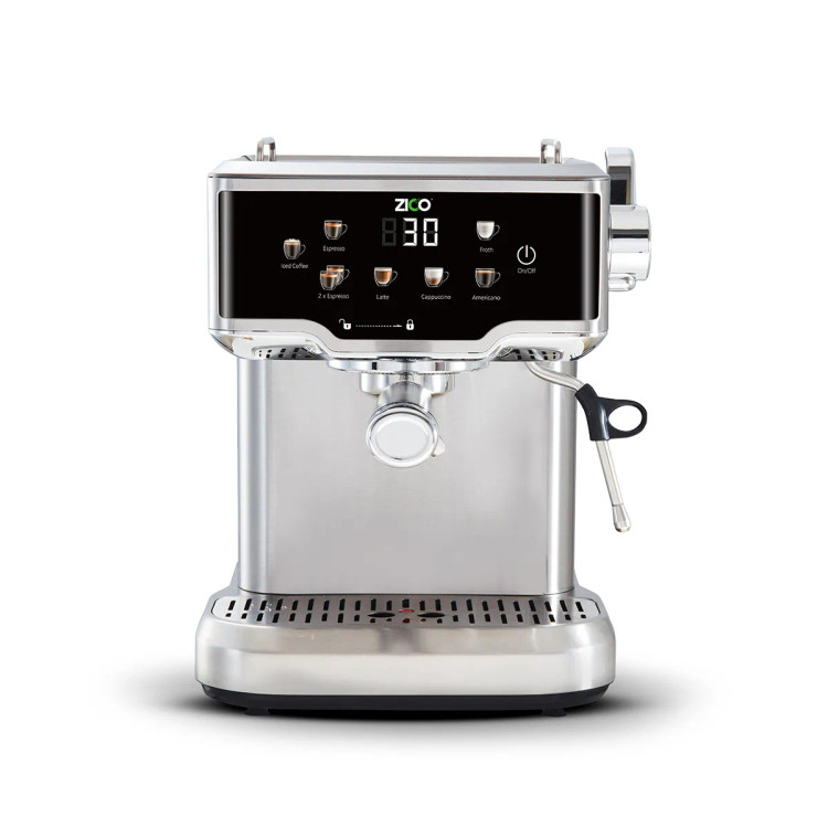 نمای نزدیک صفحه نمایش رنگی دیجیتال قهوه ساز ZICO 6067