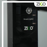 نمای نزدیک پنکه ZICO با نمایشگر دیجیتال و ریموت کنترل