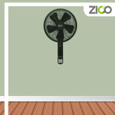 پنکه ZICO ZC-1516 نصب شده به عنوان پنکه دیواری