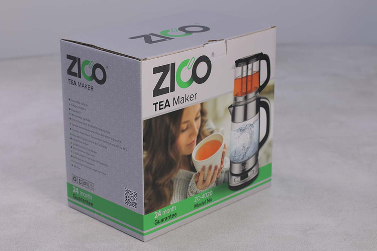 بستهبندی اصلی چایساز هوشمند ZICO
