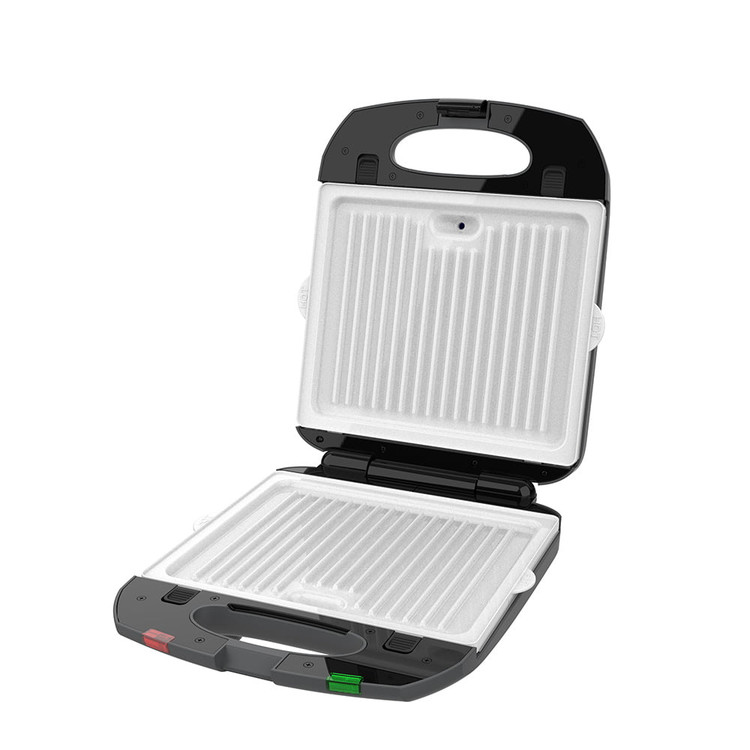 تصویر باز بودن درب ساندویچ ساز زیکو تا زاویه 180 درجه به عنوان گریل