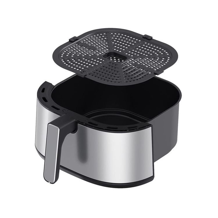 ظرف نچسب اصلی در کنار توری پخت و پز دستگاه