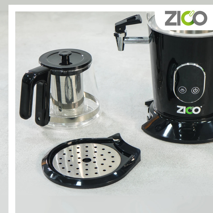 صفحه نمایش دیجیتال لمسی سماور زیکو برای تنظیم دقیق دما