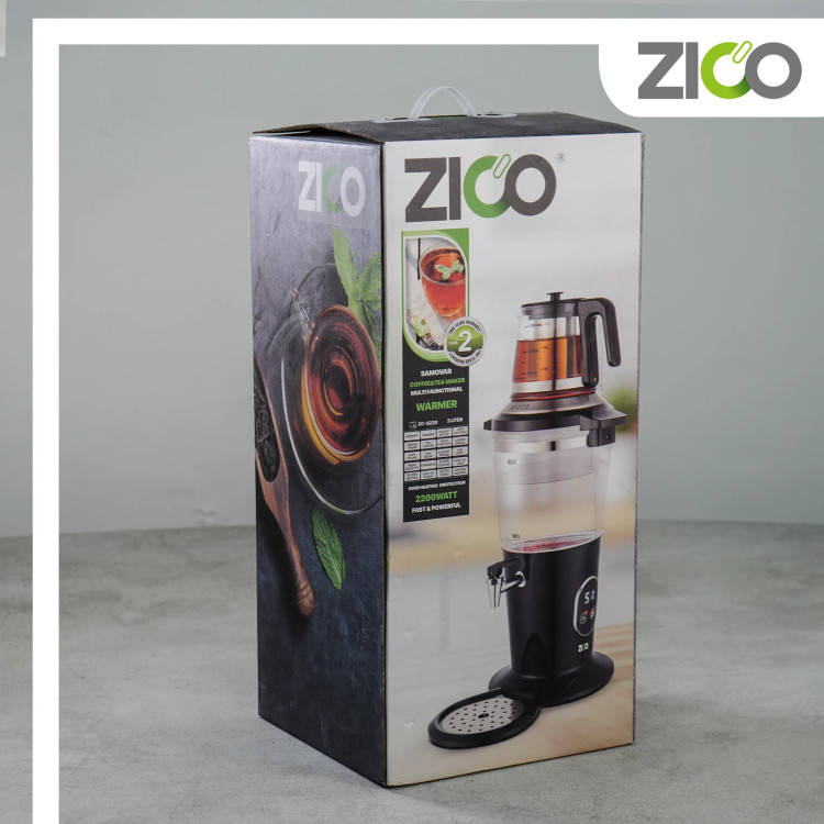 بستهبندی اصلی و کارت گارانتی سماور زیکو در پایدار مال