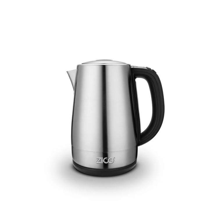 کتری برقی استیل زیکو مدل ZC-4121 با طراحی مدرن و بدنه ضد زنگ