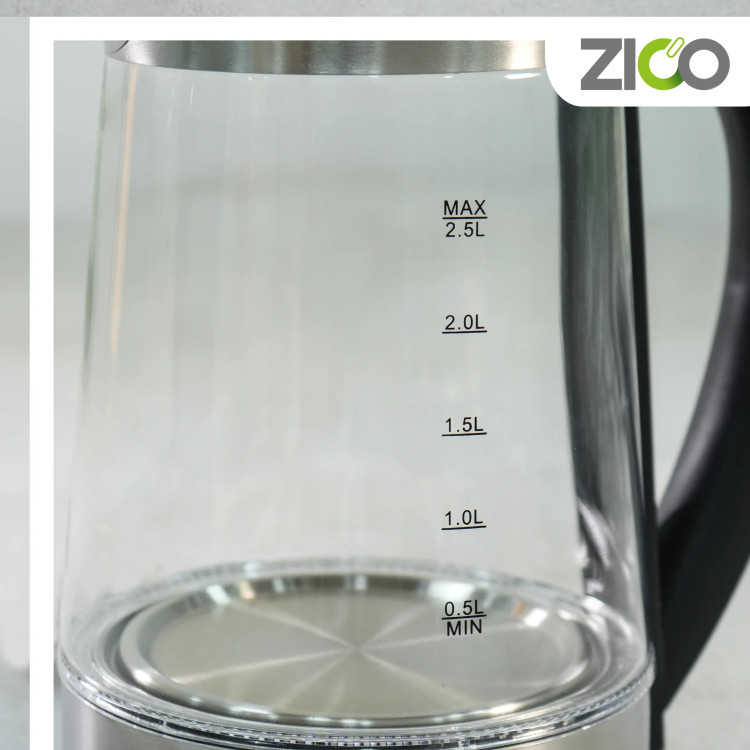 کتری برقی 2.5 لیتری زیکو در آشپزخانه