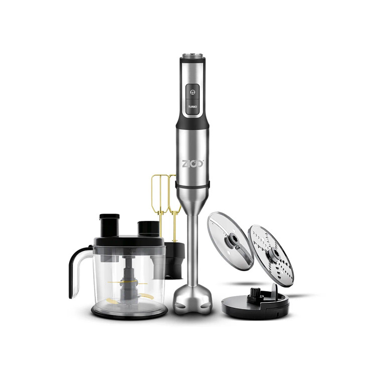 نمای کلی گوشتکوب برقی چند کاره زیکو مدل ZC-7063 با بدنه استیل