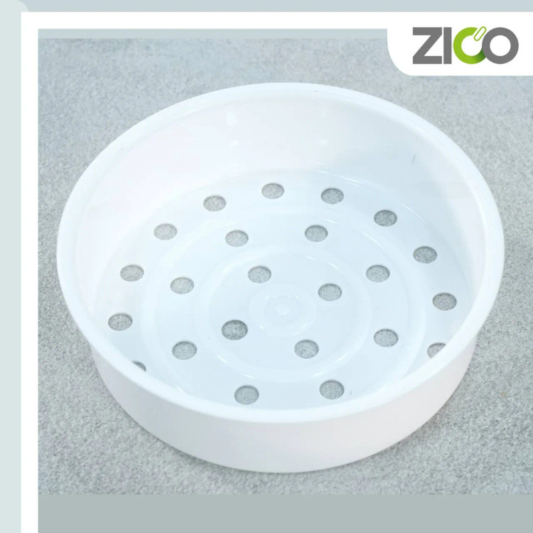 سبد بخارپز قرار گرفته روی پلوپز تک نفره ZICO