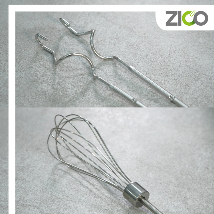 پرههای استیل خامه زن و خمیرزن همزن برقی مدل ZC-8801