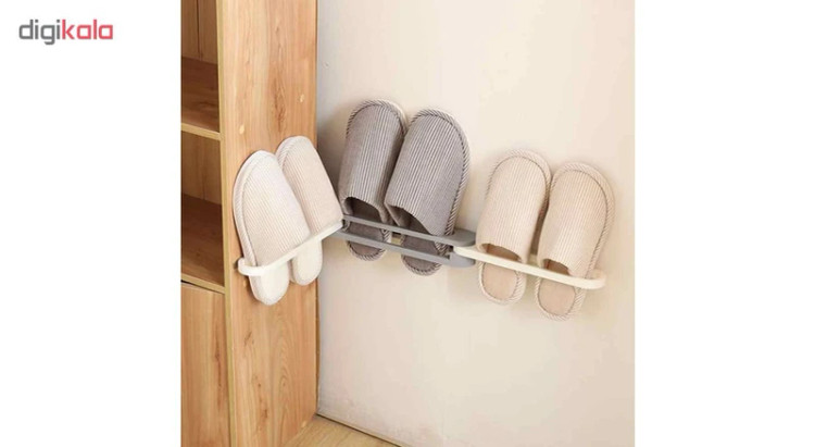 نگهدارنده دمپایی حمام با نصب چسبی